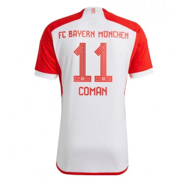 Bayern Munich Kingsley Coman #11 Koszulka Podstawowa 2023-24 Krótki Rękaw