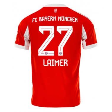 Bayern Munich Konrad Laimer #27 Koszulka Podstawowa 2025-26 Krótki Rękaw