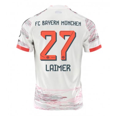 Bayern Munich Konrad Laimer #27 Koszulka Wyjazdowa 2025-26 Krótki Rękaw Bayern Munich Konrad Laimer #27 Koszulka Wyjazdowa 2025-26 Krótki Rękaw