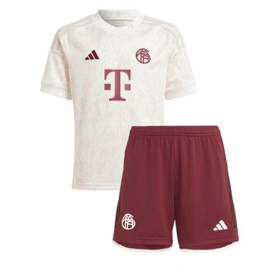 Bayern Munich Koszulka Trzecia dzieci 2023-24 Krótki Rękaw (+ krótkie spodenki)