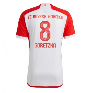 Bayern Munich Leon Goretzka #8 Koszulka Podstawowa 2023-24 Krótki Rękaw