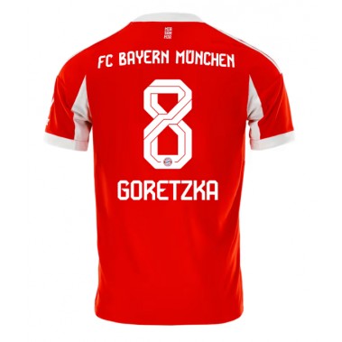 Bayern Munich Leon Goretzka #8 Koszulka Podstawowa 2025-26 Krótki Rękaw Bayern Munich Leon Goretzka #8 Koszulka Podstawowa 2025-26 Krótki Rękaw