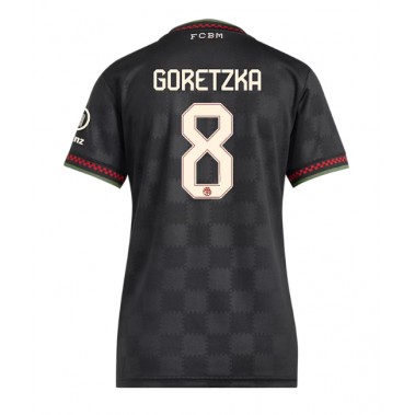 Bayern Munich Leon Goretzka #8 Koszulka Trzecia damskie 2025-26 Krótki Rękaw Bayern Munich Leon Goretzka #8 Koszulka Trzecia damskie 2025-26 Krótki Rękaw