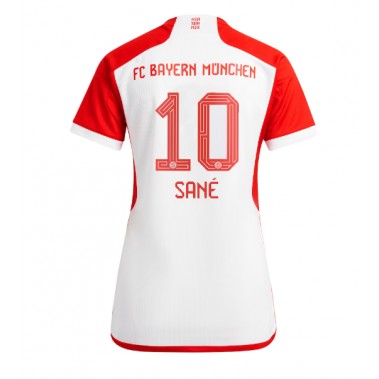 Bayern Munich Leroy Sane #10 Koszulka Podstawowa damskie 2023-24 Krótki Rękaw