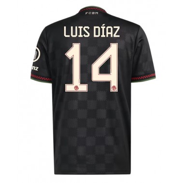 Bayern Munich Luis Diaz #14 Koszulka Trzecia 2025-26 Krótki Rękaw Bayern Munich Luis Diaz #14 Koszulka Trzecia 2025-26 Krótki Rękaw