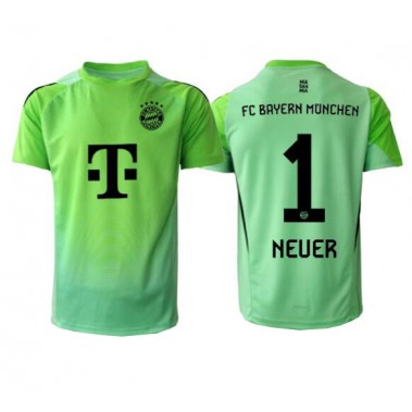 Bayern Munich Manuel Neuer #1 Bramkarskie Koszulka Podstawowa 2025-26 Krótki Rękaw Bayern Munich Manuel Neuer #1 Bramkarskie Koszulka Podstawowa 2025-26 Krótki Rękaw