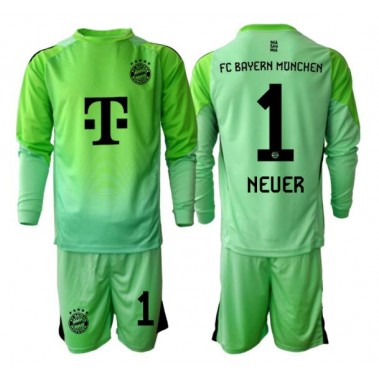 Bayern Munich Manuel Neuer #1 Bramkarskie Koszulka Podstawowa dzieci 2025-26 Długi Rękaw (+ krótkie spodenki) Bayern Munich Manuel Neuer #1 Bramkarskie Koszulka Podstawowa dzieci 2025-26 Długi Rękaw (+ krótkie spodenki)