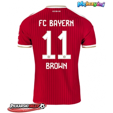 Bayern Munich Nathaniel Brown #11 Koszulka Podstawowa 2026-27 Krótki Rękaw