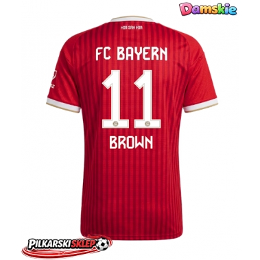 Bayern Munich Nathaniel Brown #11 Koszulka Podstawowa damskie 2026-27 Krótki Rękaw