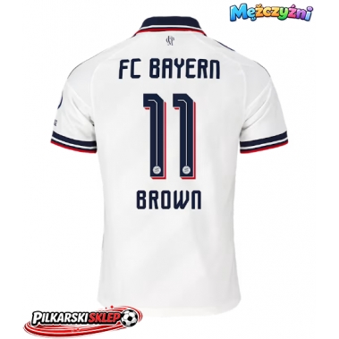 Bayern Munich Nathaniel Brown #11 Koszulka Wyjazdowa 2026-27 Krótki Rękaw
