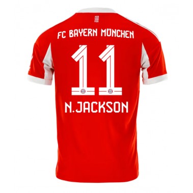 Bayern Munich Nicolas Jackson #11 Koszulka Podstawowa 2025-26 Krótki Rękaw Bayern Munich Nicolas Jackson #11 Koszulka Podstawowa 2025-26 Krótki Rękaw