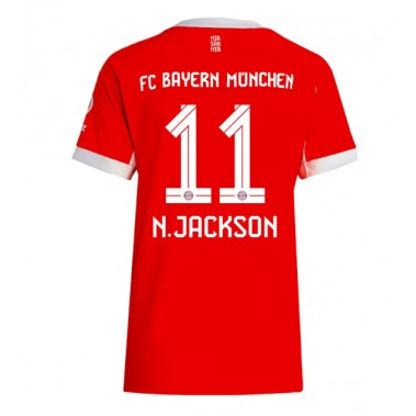 Bayern Munich Nicolas Jackson #11 Koszulka Podstawowa damskie 2025-26 Krótki Rękaw Bayern Munich Nicolas Jackson #11 Koszulka Podstawowa damskie 2025-26 Krótki Rękaw