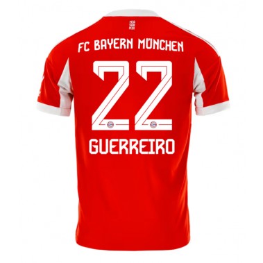 Bayern Munich Raphael Guerreiro #22 Koszulka Podstawowa 2025-26 Krótki Rękaw Bayern Munich Raphael Guerreiro #22 Koszulka Podstawowa 2025-26 Krótki Rękaw
