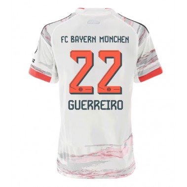 Bayern Munich Raphael Guerreiro #22 Koszulka Wyjazdowa damskie 2025-26 Krótki Rękaw Bayern Munich Raphael Guerreiro #22 Koszulka Wyjazdowa damskie 2025-26 Krótki Rękaw