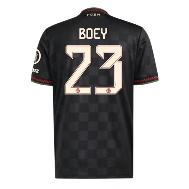 Bayern Munich Sacha Boey #23 Koszulka Trzecia 2025-26 Krótki Rękaw Bayern Munich Sacha Boey #23 Koszulka Trzecia 2025-26 Krótki Rękaw