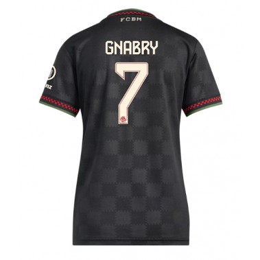 Bayern Munich Serge Gnabry #7 Koszulka Trzecia damskie 2025-26 Krótki Rękaw Bayern Munich Serge Gnabry #7 Koszulka Trzecia damskie 2025-26 Krótki Rękaw