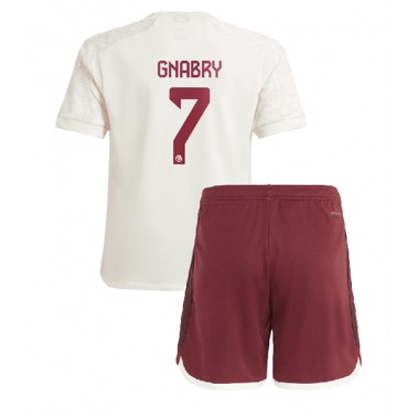 Bayern Munich Serge Gnabry #7 Koszulka Trzecia dzieci 2023-24 Krótki Rękaw (+ krótkie spodenki)