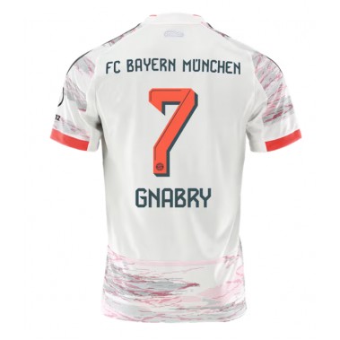 Bayern Munich Serge Gnabry #7 Koszulka Wyjazdowa 2025-26 Krótki Rękaw Bayern Munich Serge Gnabry #7 Koszulka Wyjazdowa 2025-26 Krótki Rękaw