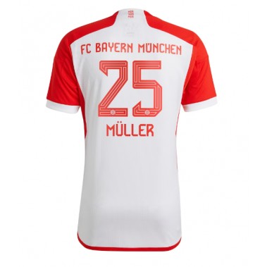 Bayern Munich Thomas Muller #25 Koszulka Podstawowa 2023-24 Krótki Rękaw