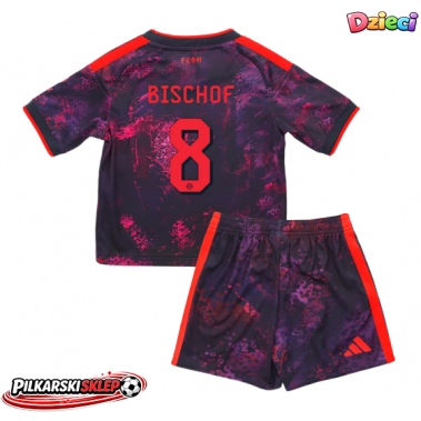 Bayern Munich Tom Bischof #8 Koszulka Trzecia dzieci 2026-27 Krótki Rękaw (+ krótkie spodenki)