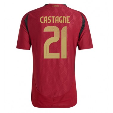 Belgia Timothy Castagne #21 Koszulka Podstawowa ME 2024 Krótki Rękaw Belgia Timothy Castagne #21 Koszulka Podstawowa ME 2024 Krótki Rękaw