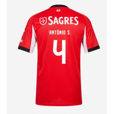 Benfica Antonio Silva #4 Koszulka Podstawowa 2025-26 Krótki Rękaw