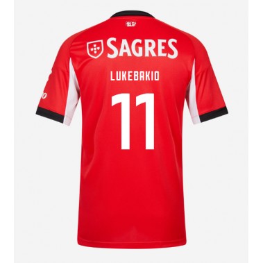 Benfica Dodi Lukebakio #11 Koszulka Podstawowa 2025-26 Krótki Rękaw
