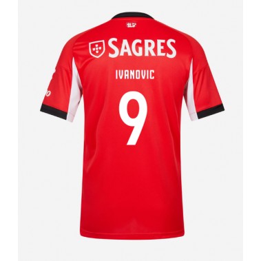 Benfica Franjo Ivanovic #9 Koszulka Podstawowa 2025-26 Krótki Rękaw