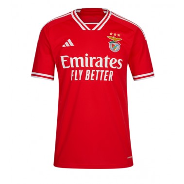 Benfica Koszulka Podstawowa 2023-24 Krótki Rękaw