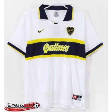 Boca Juniors 1996-1997 Koszulka Retro Wyjazdowa Krótki Rękaw