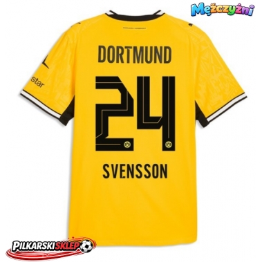 Borussia Dortmund Daniel Svensson #24 Koszulka Podstawowa 2026-27 Krótki Rękaw