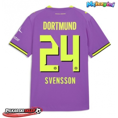 Borussia Dortmund Daniel Svensson #24 Koszulka Trzecia 2026-27 Krótki Rękaw