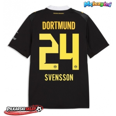 Borussia Dortmund Daniel Svensson #24 Koszulka Wyjazdowa 2026-27 Krótki Rękaw