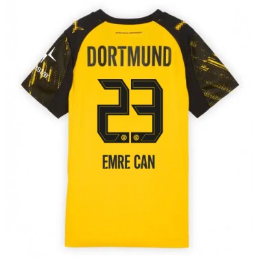 Borussia Dortmund Emre Can #23 Koszulka Podstawowa damskie 2025-26 Krótki Rękaw