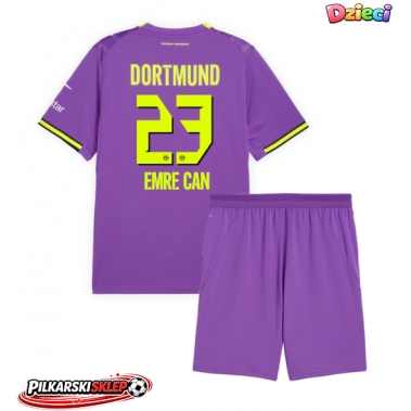 Borussia Dortmund Emre Can #23 Koszulka Trzecia dzieci 2026-27 Krótki Rękaw (+ krótkie spodenki)