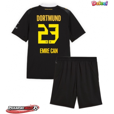 Borussia Dortmund Emre Can #23 Koszulka Wyjazdowa dzieci 2026-27 Krótki Rękaw (+ krótkie spodenki)