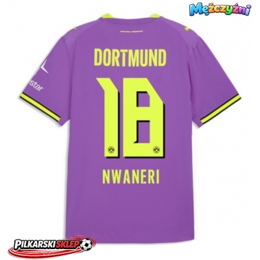 Borussia Dortmund Ethan Nwaneri #18 Koszulka Trzecia 2026-27 Krótki Rękaw