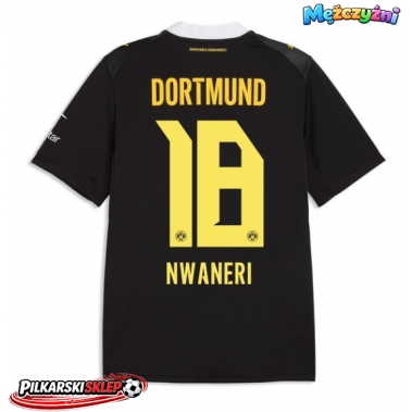Borussia Dortmund Ethan Nwaneri #18 Koszulka Wyjazdowa 2026-27 Krótki Rękaw