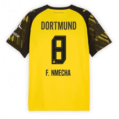 Borussia Dortmund Felix Nmecha #8 Koszulka Podstawowa 2025-26 Krótki Rękaw Borussia Dortmund Felix Nmecha #8 Koszulka Podstawowa 2025-26 Krótki Rękaw