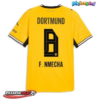 Borussia Dortmund Felix Nmecha #8 Koszulka Podstawowa 2026-27 Krótki Rękaw