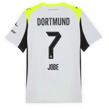 Borussia Dortmund Jobe Bellingham #7 Koszulka Wyjazdowa 2025-26 Krótki Rękaw Borussia Dortmund Jobe Bellingham #7 Koszulka Wyjazdowa 2025-26 Krótki Rękaw