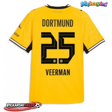 Borussia Dortmund Joey Veerman #25 Koszulka Podstawowa 2026-27 Krótki Rękaw