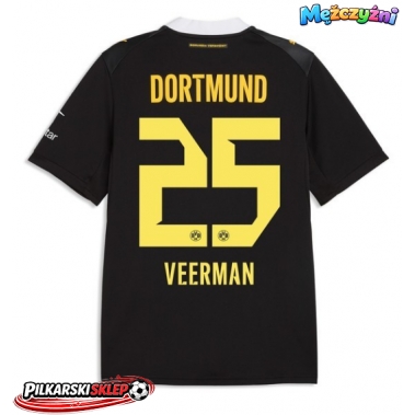 Borussia Dortmund Joey Veerman #25 Koszulka Wyjazdowa 2026-27 Krótki Rękaw