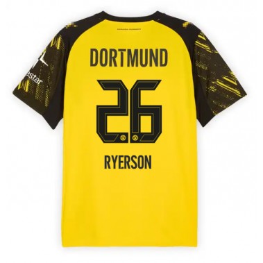 Borussia Dortmund Julian Ryerson #26 Koszulka Podstawowa 2025-26 Krótki Rękaw Borussia Dortmund Julian Ryerson #26 Koszulka Podstawowa 2025-26 Krótki Rękaw