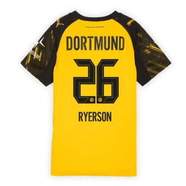 Borussia Dortmund Julian Ryerson #26 Koszulka Podstawowa damskie 2025-26 Krótki Rękaw