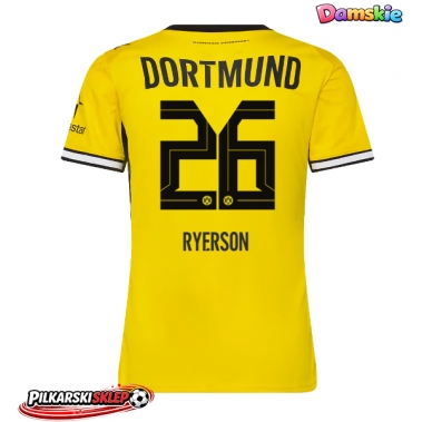 Borussia Dortmund Julian Ryerson #26 Koszulka Podstawowa damskie 2026-27 Krótki Rękaw
