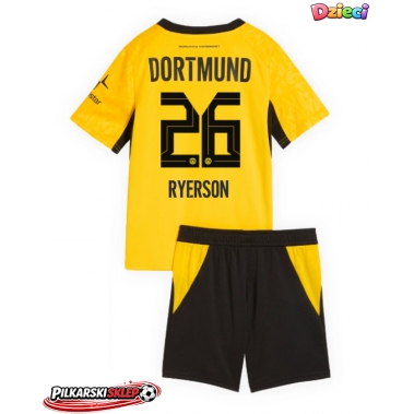Borussia Dortmund Julian Ryerson #26 Koszulka Podstawowa dzieci 2026-27 Krótki Rękaw (+ krótkie spodenki)