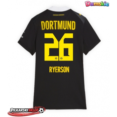 Borussia Dortmund Julian Ryerson #26 Koszulka Wyjazdowa damskie 2026-27 Krótki Rękaw
