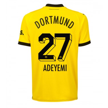 Borussia Dortmund Karim Adeyemi #27 Koszulka Podstawowa 2023-24 Krótki Rękaw