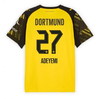 Borussia Dortmund Karim Adeyemi #27 Koszulka Podstawowa 2025-26 Krótki Rękaw